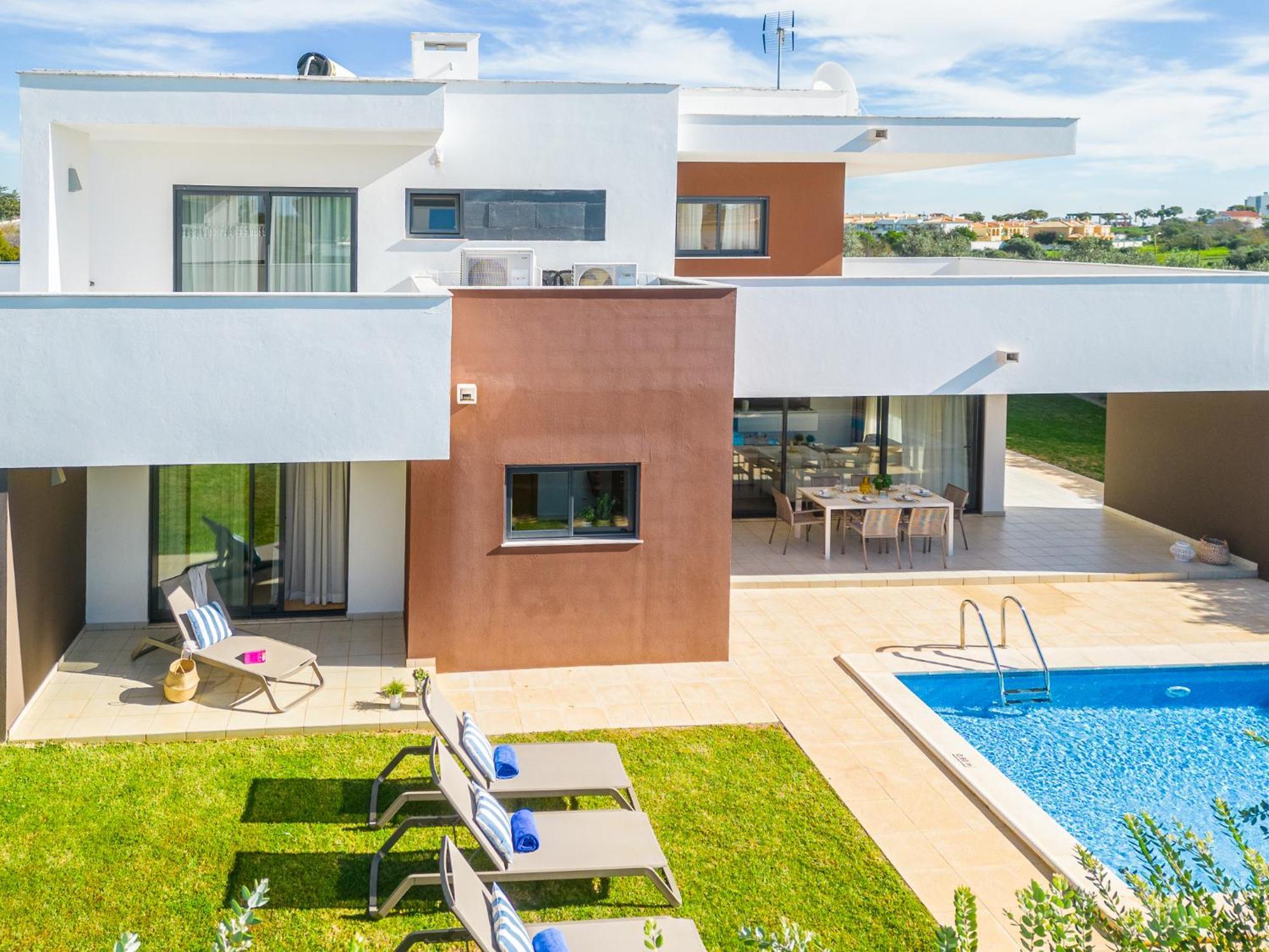 Villas Novochoro - Large Garden- Heatable Pool By Dreamvillasalbufeira Dış mekan fotoğraf